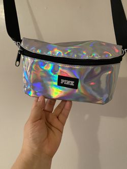 Pink Holographic Crossbody