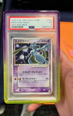Gold Star Mewtwo PSA 1
