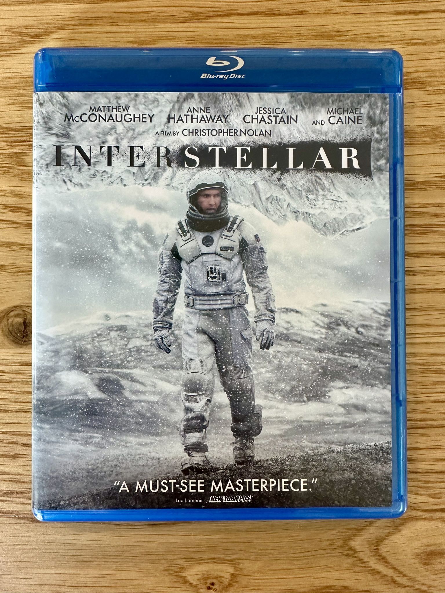 Interstellar Blu Ray Disk
