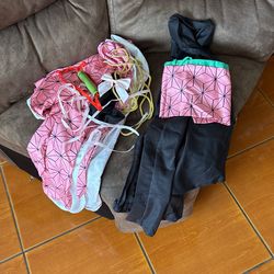 Little Girl Demon Slayer Halloween Costume