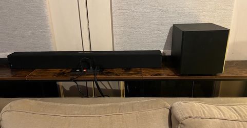 VIZIO Bluetooth Sound Bar + Subwoofer — Great Bass