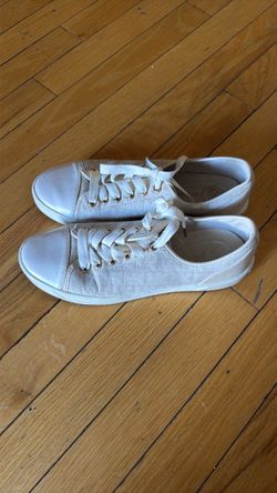 Michael Kors White Low-Top Sneakers