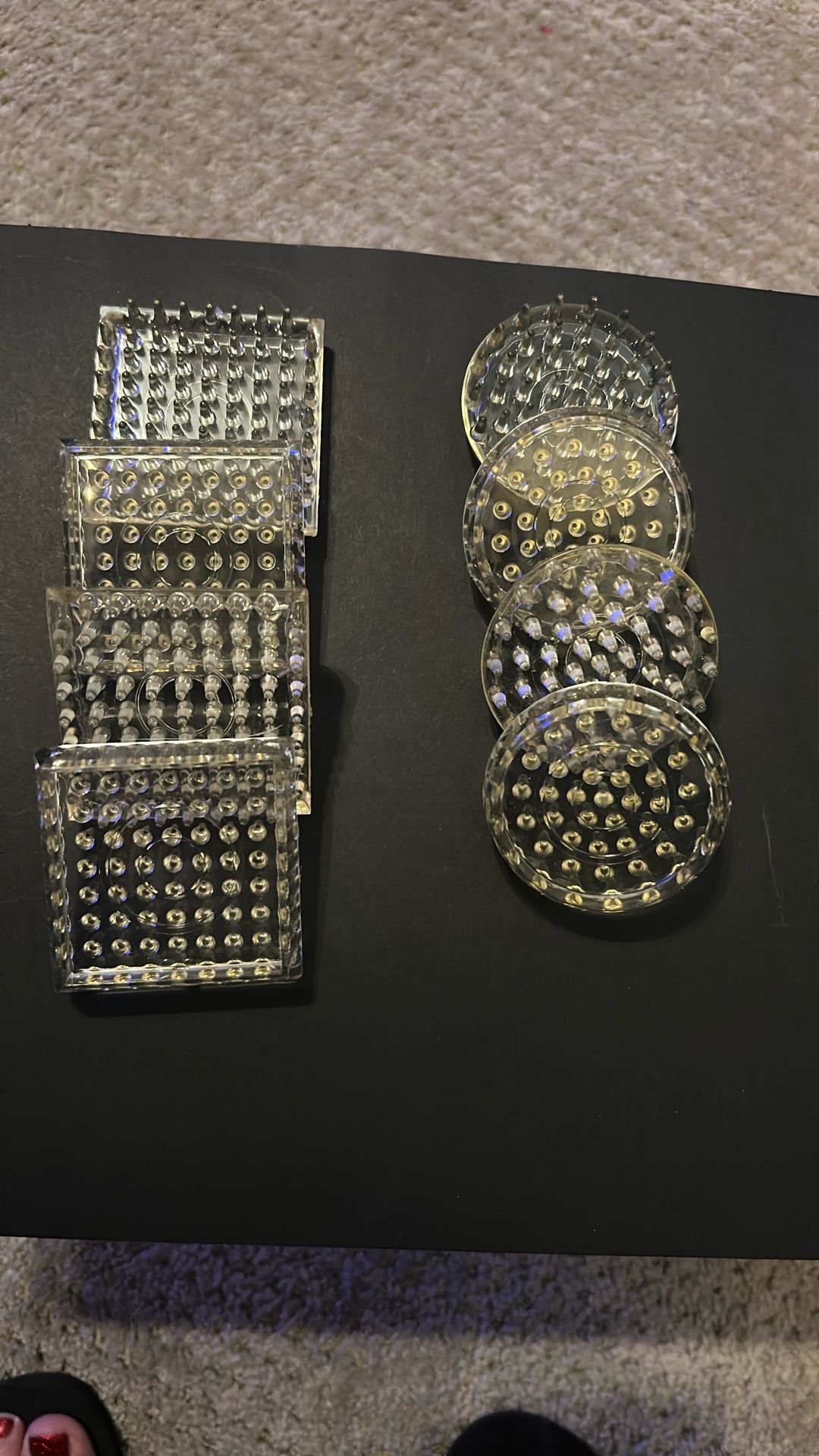 Vintage Leg Feet Floor Protectors
