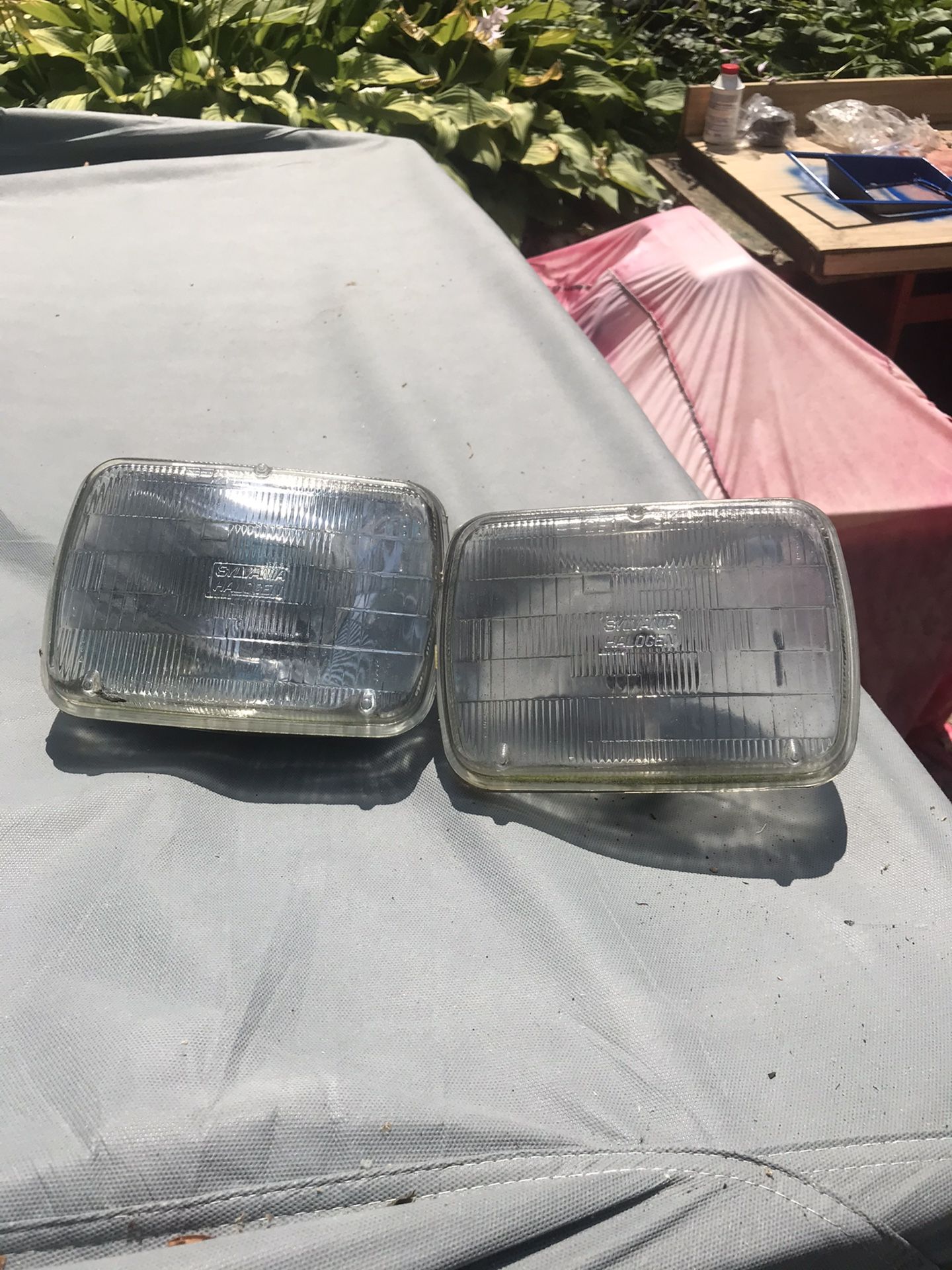 Two sets of GM headlights Read description below
