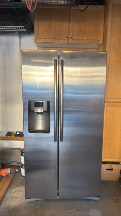 Samsung Refrigerator- Double Door - Stainless Steel - 26 cft