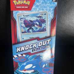 Pokemon Knock Out Collection [Kyogre] NEW AND SEALED