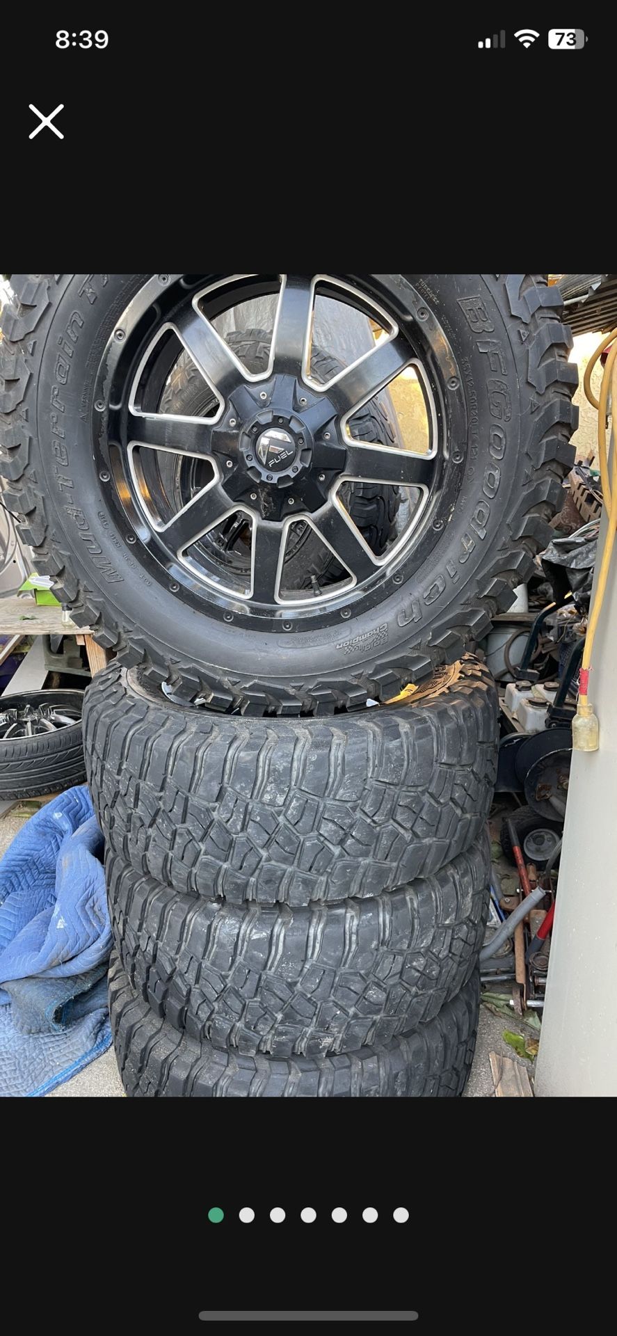 20” Rims. 35/12.50/20