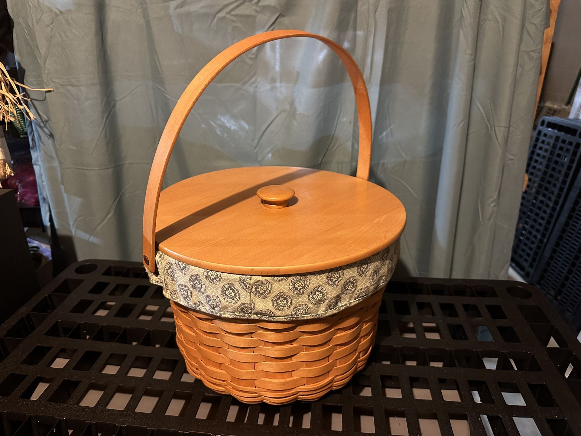 Longaberger Basket with Lid