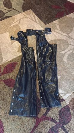Leather woman's chaps