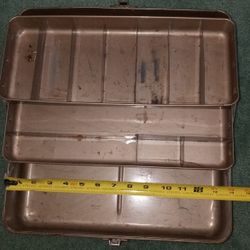 CLASSIC 50s-60s ALL METAL TACKLE/SMALL TOOL BOZ