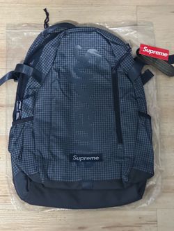 Grey/Blue Supreme Backpack