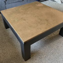 Copper Top Coffee Table