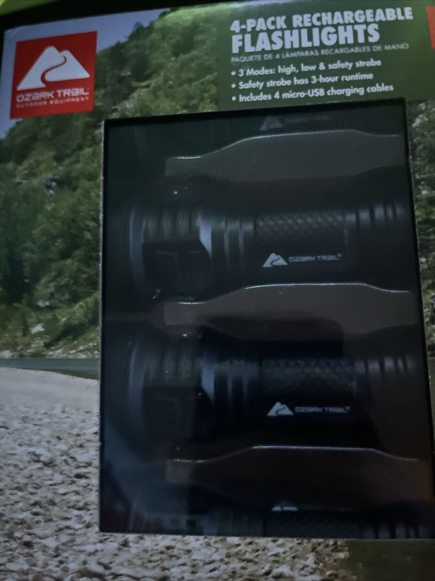 4 Pack Rechargeable Flashlights