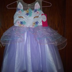 Unicorn  Dress Size 5