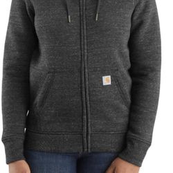 Carhartt Women's Relaxed Fit Midweight Full-Zip Sweatshirt Size L Used Excellent MSRP $54.99
