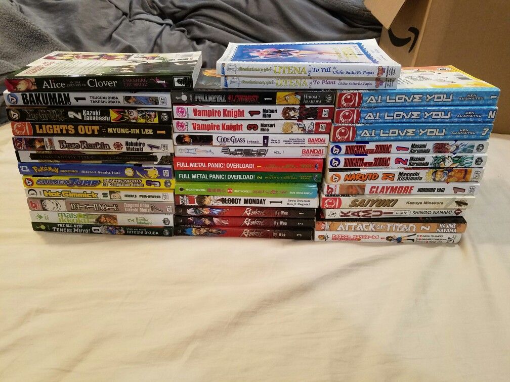 Manga Lot, 27 Books