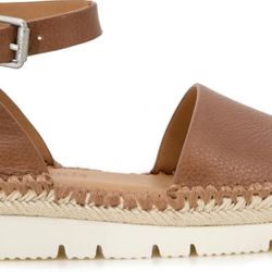 Kenneth Cole Lucille Sandal Brown Leather 7.0