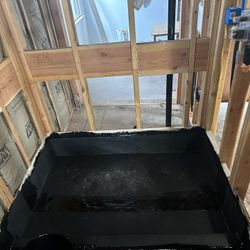 HOT MOP ONLY $500, Waterproofing Shower Pan, Pan Liner