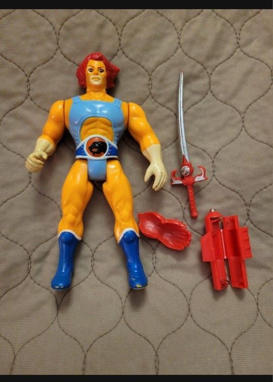 Vintage THUNDERCATS Lion-O Red Hair Figure
