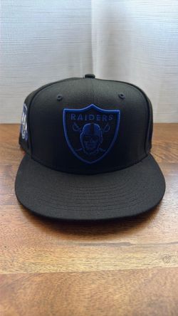 Las Vegas Raiders 7 3/8 fitted hat anniversary side patch