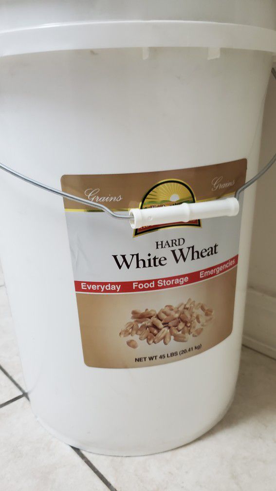 White Wheat Bucket