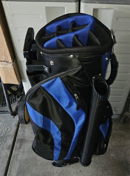 Golf Cart Bag With Handle And Wheels