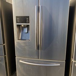 Samsung Beautiful Stainless Steel Refrigerator French Door 