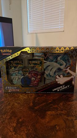 Pokemon Crown Zenith Unown V and Lugia V Special collection