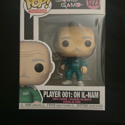 Squid Games Funko Pop Player 001