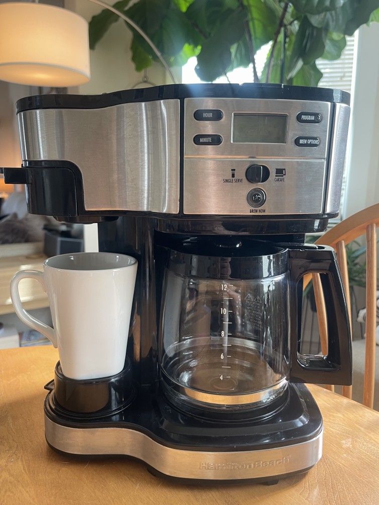 Hamilton Beach 2-Way Programmable 12 Cup Coffee Maker

