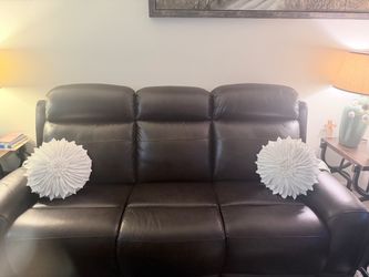 Brown Power Sofa