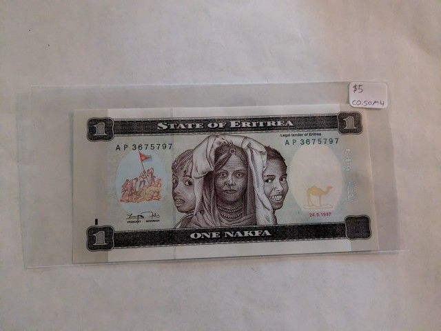 Uncirculated Eritrean Banknote!