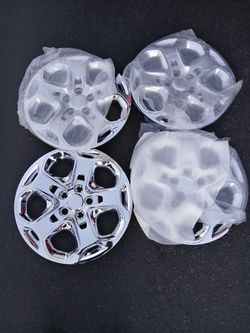 Chrome hub caps for ford fusion
