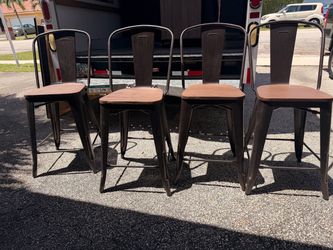 Bar Stools - 4 Bar Stools