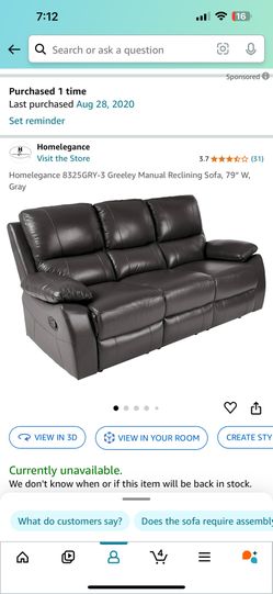 Leather Recliner