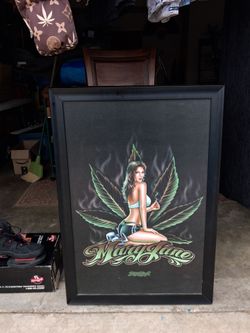 Mary Jane Framed Art Print Poster