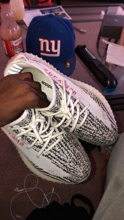Zebra Yeezys