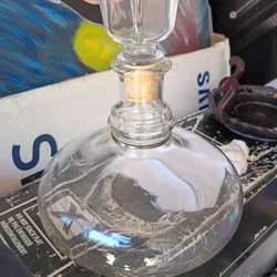 Glass Cork Stopper Bottle 