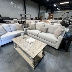 2pc Sofa & Love Seat Set