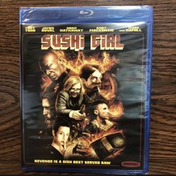 Brand New Sushi Girl (Blu-ray Disc, 2013) Mark Hamill, Tony Todd, Noah Hathaway