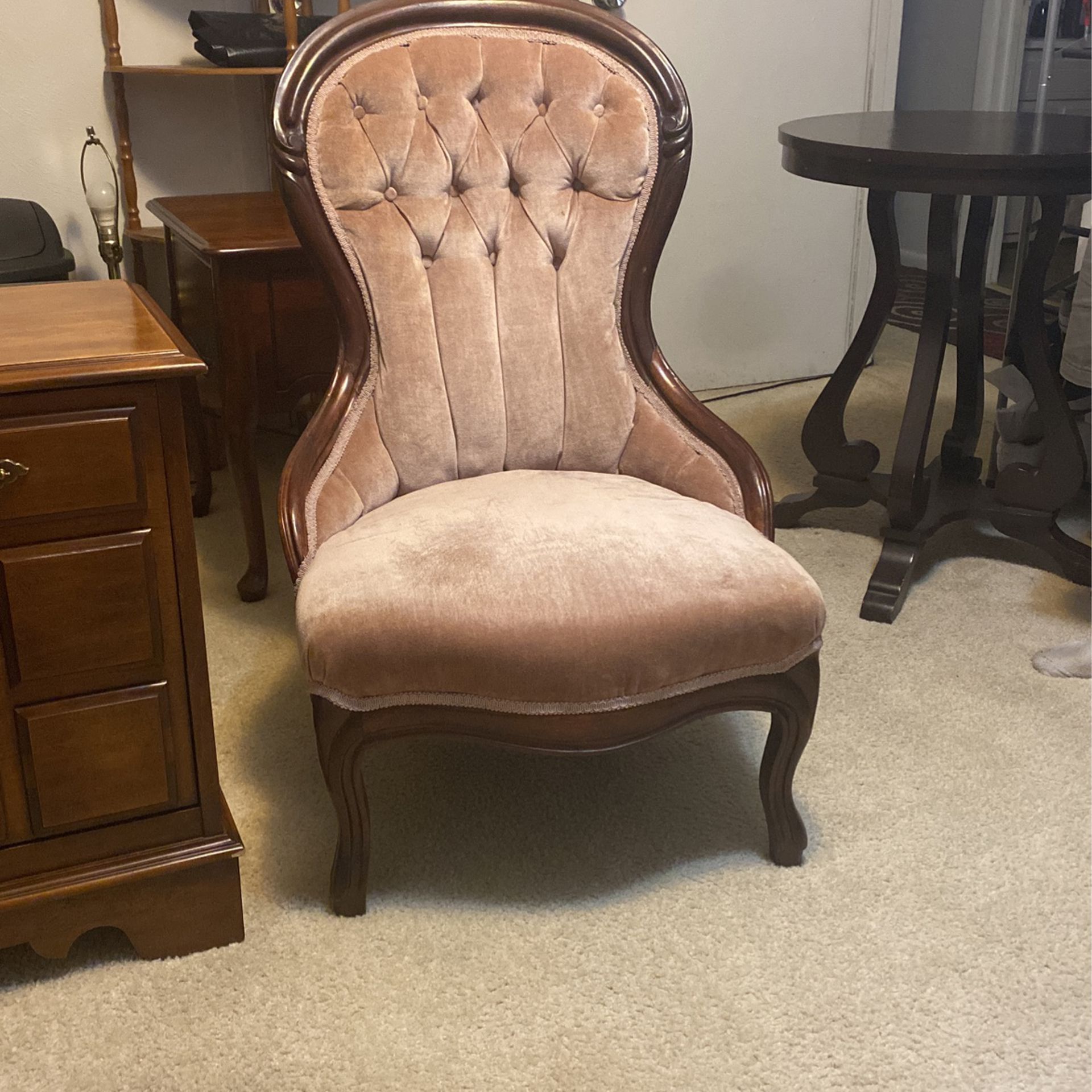 Walnut Grandmother Chair