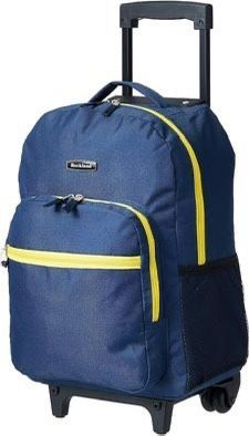 Rockland Double Handle Rolling Backpack, Navy, 17-Inch  ⭐️NEW⭐️ CYISell