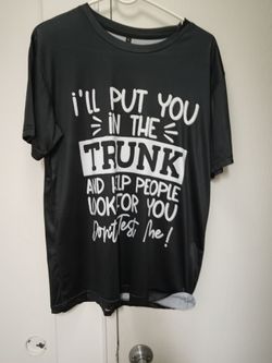 Black t shirt