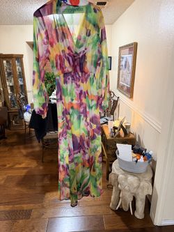 Long maxi dress  colorful