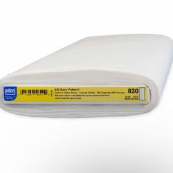 830 Easy Pattern Fabric. White. 45" x 10 Yards by the Bolt