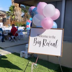Gender Reveal Sign 