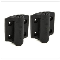 Tru-close self-closing metal gate hinges