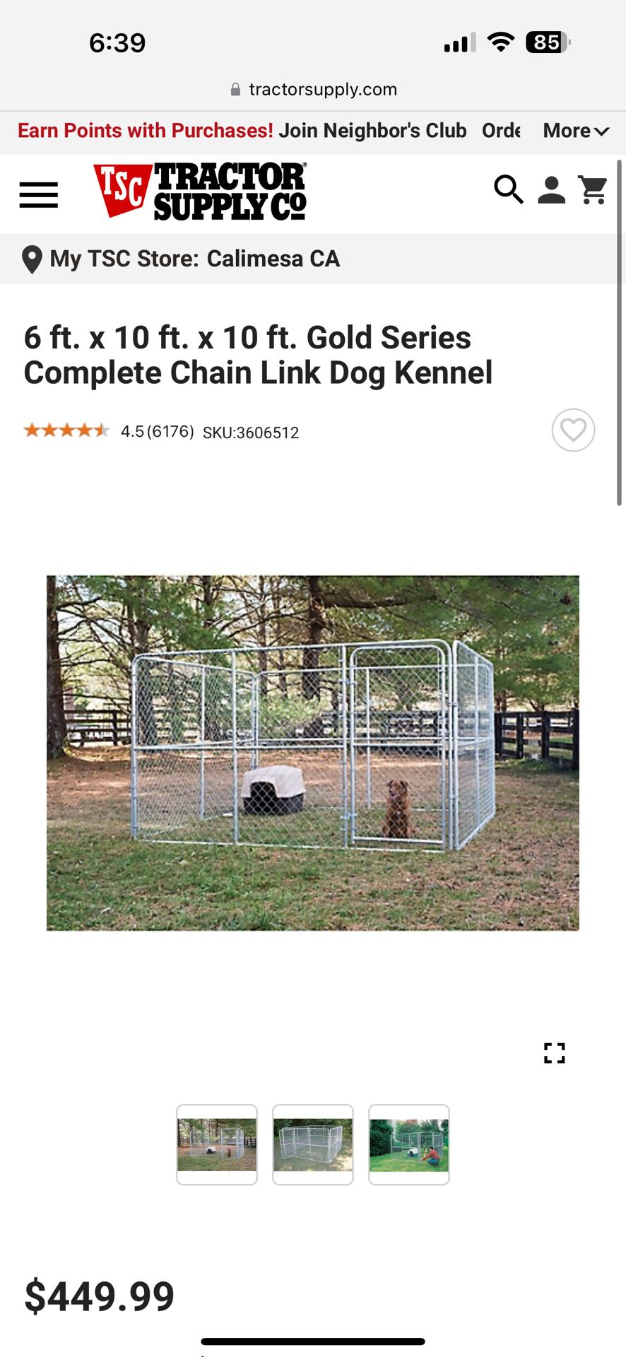 Dog Kennel. 