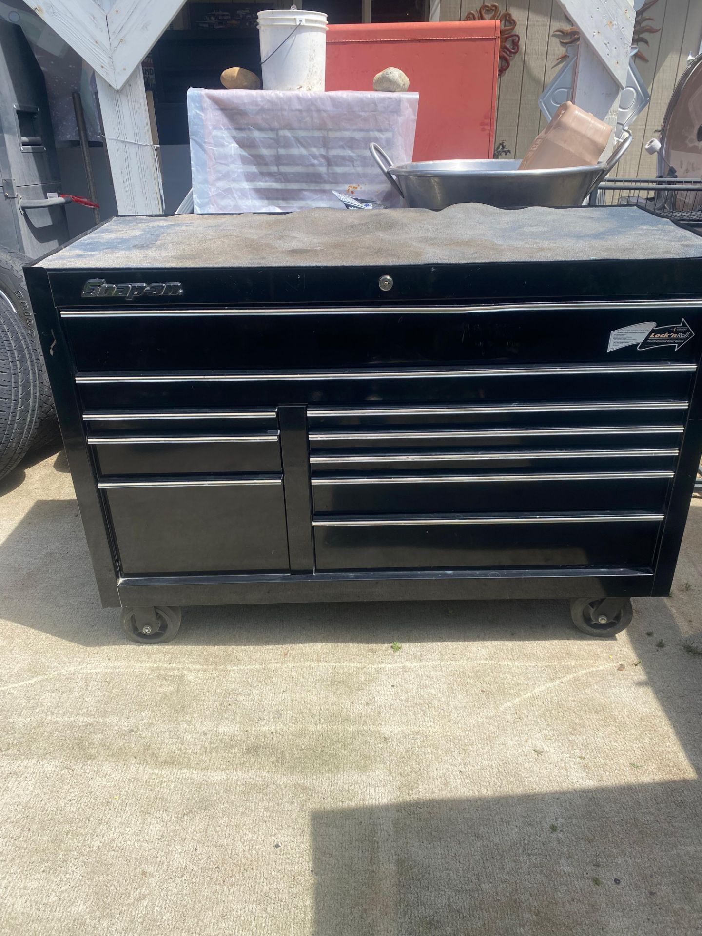 55" 10 DRAWER SNAP-0N TOOL BOX