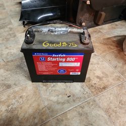 Marine Starting Battery 